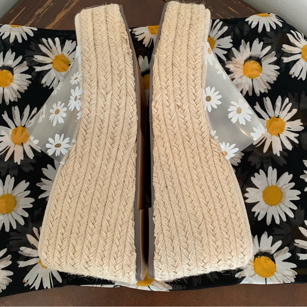 Urban Outfitters Daisy Platform Wedge Espadrille Sandals - Picture 8 of 12